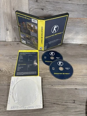 Counter-Strike 1 Anthology (PC, 2005) CIB Disc 1 And 2 W/ CD Key - Image 1 of 4