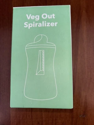 Espiralizador Vremi Veg Out - Juego de pelador espiralizador de mano - Cortador manual de 3 hojas Foto 1 de 4