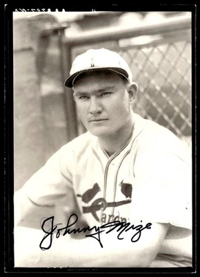 Fotografía autógrafa original firmada por Johnny Mize de 5 x 7" *T265 Foto 1 de 3