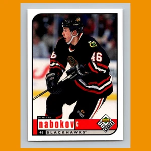 Dmitri Nabokov #50 1998-99 UD Choice Chicago Blackhawks Hockey Card NHL - Bild 1 von 3