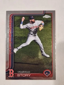 2025 Topps Chrome #232 Trevor Story - Picture 1 of 2