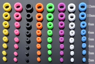 1pc 3mm - 26mm Silicone Tunnel Rubber Stretcher Earring Ear plug Expander Gauges - Image 1 of 3