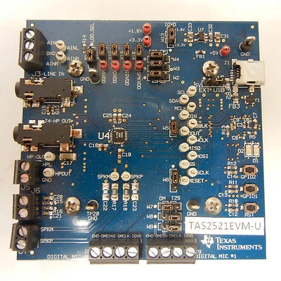 TEXAS INSTRUMENTS TI TAS2521EVM-U LOW POWER DIGITAL INPUT SPEAKER AMP, 24BIT I2S - Image 1 of 4