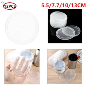 12 Reusable Can Tin Cover Small Medium Large Seals Can Lids for Pet Food AU - Picture 1 of 3