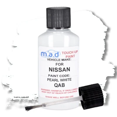 MYLDAN Ritocco Kit Per Nissan Bianco Perla QAB Pittura 30ML Pittura GTR Qashqai Juke