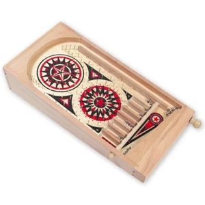 Schylling Classic Wooden Pinball Game with 10 Metal Balls *** BRAND NEW *** - Picture 1 of 12