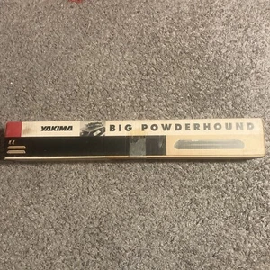 Yakima Big Powderhound ski 6 snowboard 4 car roof storage rack w/keys NIB open - Picture 1 of 13