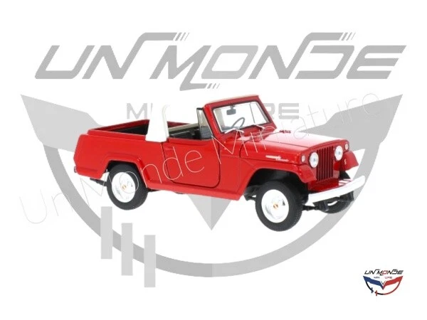 Jeep Jeepster Commando Pick-Up Red - Photo 1/1