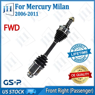 OE Front Right Passenger CV Axle Shaft For 2006-12 Ford Fusion Mercury Milan FWD - Image 1 of 4