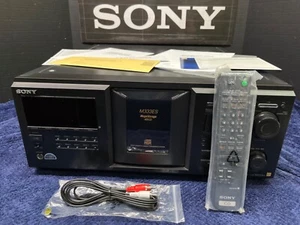 _-GUARANTEED REFURB-_ Sony CDP-M333ES 400 CD Compact Disc Changer / Player ES - Picture 1 of 12