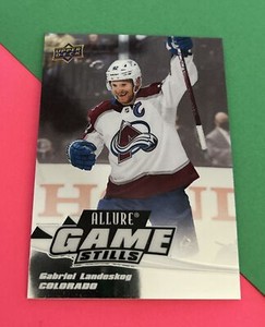 2022-23 Upper Deck Allure GAME STILLS GS-12 GABRIEL LANDESKOG Colorado Avalanche