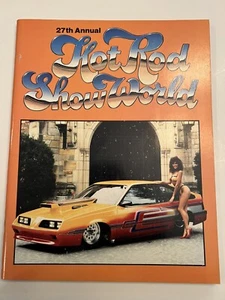 Vintage 27th Annual Hot Rod Show World Magazine Complete 1986 Cars Swimsuits - Imagen 1 de 9