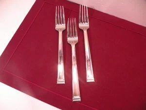 3er Set Handtuch 18/10 glänzender Edelstahl TWS534 Dinner Gabeln 8 1/4" - Bild 1 von 5