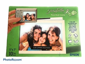 Creador de libros de fotos Epson StoryTeller - papel creador de libros de 5 en x 7 en 10 páginas - Imagen 1 de 4