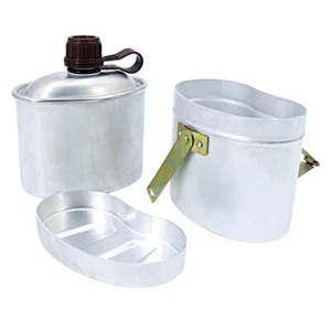 Kettle Travel Army Water Bottle Camping Kitchenware Sports - Picture 1 of 12