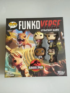 Funko Pop! Funkoverse Strategiespiel Jurassic Park 100 Brettspiel, 4er Pack - Bild 1 von 6