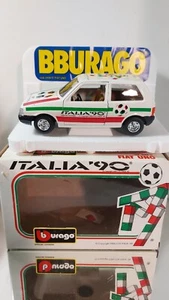 Bburago Fiat Uno Italia '90 1:24 in Box Burago - Picture 1 of 10