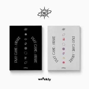 Weeekly 1st Single Album [Play Game : AWAKE] 2Ver SET CD+P.Book+3p Card+F.Poster - Picture 1 of 11