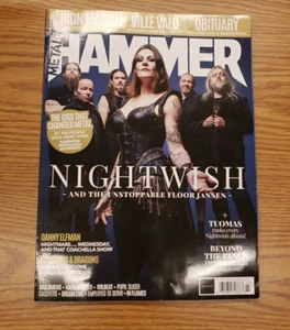 METAL HAMMER #371 March 2023 NIGHTWISH - IRON MAIDEN - OBITUARY - VILLE VALO - Imagen 1 de 8