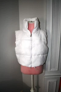 Anna & Ava Puffer Vest in White Size: L/XL #DVB2300IVY NWT - Picture 1 of 3