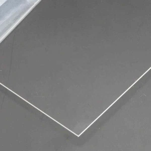 Clear Perspex Acrylic Sheet Plate Plastic Cut Panels Crafts DIY Thickness 1mm - Picture 1 of 4