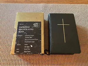 Religionsgeschichte: 1962 Cambridge Gemeinsames Gebet & Hymnenbuch Kanada mit Box - Bild 1 von 11