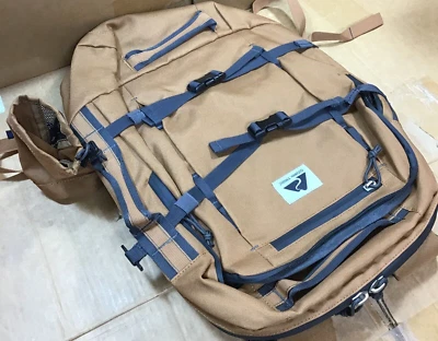 Ozark Trail Backpack Tan Brown Hiking College School Work - Image 1 of 4