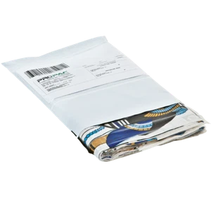 BUSTA SICUREZZA plastica tasca portadocumenti 17x23 cm Tipo A4 piegato 2 100 pz - Picture 1 of 1