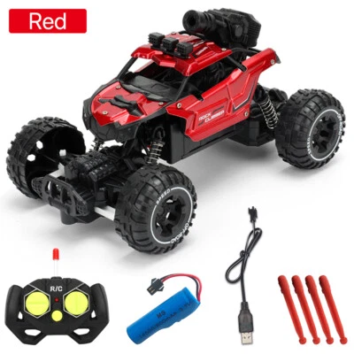 RC Cars 1/16 Alloy Off-Road Car 2.4G Missile Launch High Speed Climbing Vehicle - Image 1 of 4