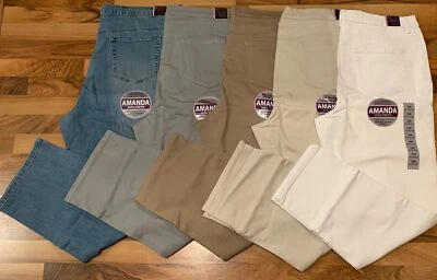 Jean Gloria Vanderbilt (16W) Amanda Heritage ajuste pierna cónica tiro clásico mármol Foto 1 de 4