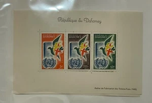 Block Dahomey Scott #C16a nh - Bild 1 von 1