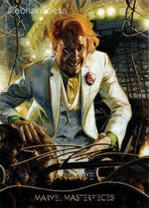 2020 Upper Deck Marvel Masterpieces #13 Arcade Gold Signature Parallel - Picture 1 of 1