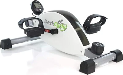DeskCycle 1 Under Desk Bike Pedal Exerciser with Adjustable Leg - White - Image 1 of 4
