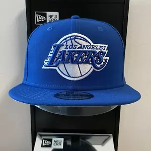 NBA - Los Angeles Lakers 9FIFTY Adjustable Snap-Back New Era Cap - Blue - Picture 1 of 4