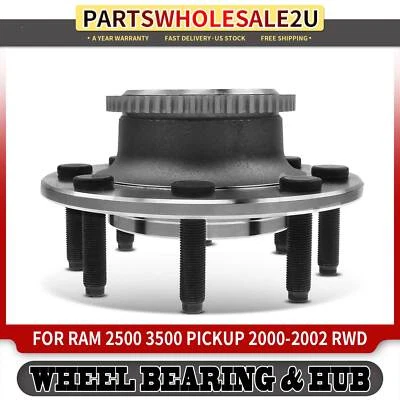 Conjunto de cojinete de cubo de rueda delantero derecho/derecho para camioneta Dodge Ram 2500 2000-2002 tracción trasera Foto 1 de 4