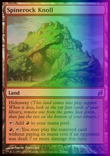 Magic the Gathering MTG Spinerock Knoll (274) Lorwyn   LP FOIL