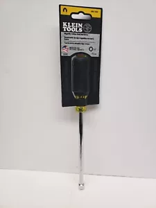 Klein Tools 1/4" Magnetic Tip Nut Driver 6" Shaft 646-1/4M - Picture 1 of 7