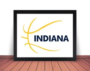 Framed INDIANA Pacers comparable Photo Picture BASKETBALL Print 8x10 11x14 (BPW) - Picture 1 of 14