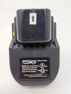 Barredora giratoria 7.5V DC 200mA Clase 2 Cargador de batería XR-DC080200 Foto 1 de 2