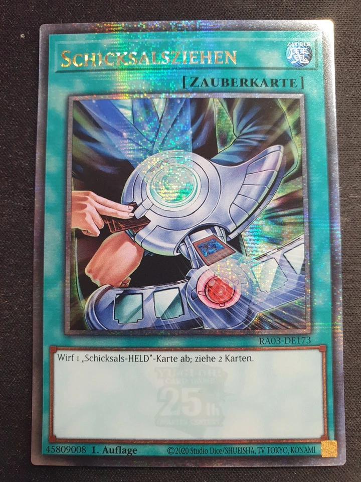 Yu-Gi-Oh! RA03-DE173 Schicksalsziehen 25th QCSR NM 1st - Bild 1 von 1