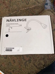 IKEA Navlinge Klemme 304.498.95 LED Leselampe Lampe SCHWARZ - Bild 1 von 3