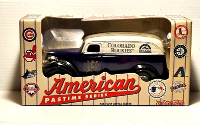 Colorado Rockies DieCast Bank American Pastime Series 1996 cuarto en serie por ERTL Foto 1 de 4