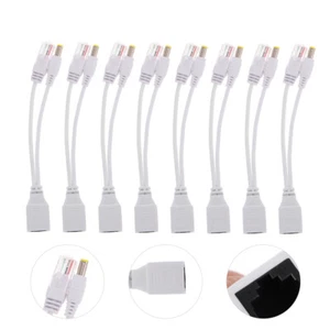 8 Pcs Poe Injecteur Et Splitter Kit Poe Ligne Passive Poe Injecteur - Photo 1/11