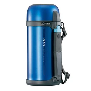 Zojirushi SF-CC15-AH Stainless Steel vacuum bottle with cup 1.5L - Metallic Blue - Picture 1 of 3