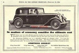 Advert ARMSTRONG-SIDDELEY 'Long Fifteen' Original 1934 Motor Car Print Ad 726/40 - Foto 1 di 1