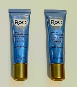 Brand New Lot Of 2 ROC Multi Correxion Even Tone Lift Eye Cream 0.5 Oz Each - Picture 1 of 4