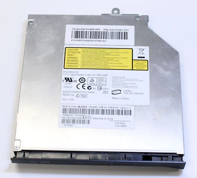 Gateway NV53 MS2285 Genuine Laptop SATA DVD CD RW AD-7580S Optical Drive - Image 1 of 2