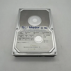 Hard Disk Drive IDE Maxtor 90648D5 15A 07A 06/18/98 Untested - Photo 1/11