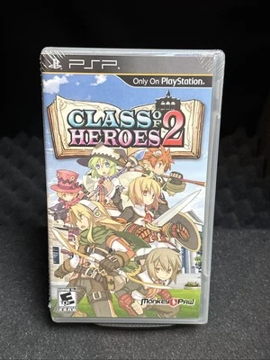 Class of Heroes 2 (PlayStation Portable) New Sealed UPC Punch - Image 1 of 4