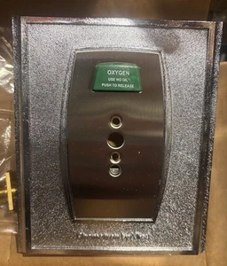 Salida de gas de pared de conexión rápida Chemetron serie 500 Allied 64-01-5001 “OXÍGENO” - Imagen 1 de 8
